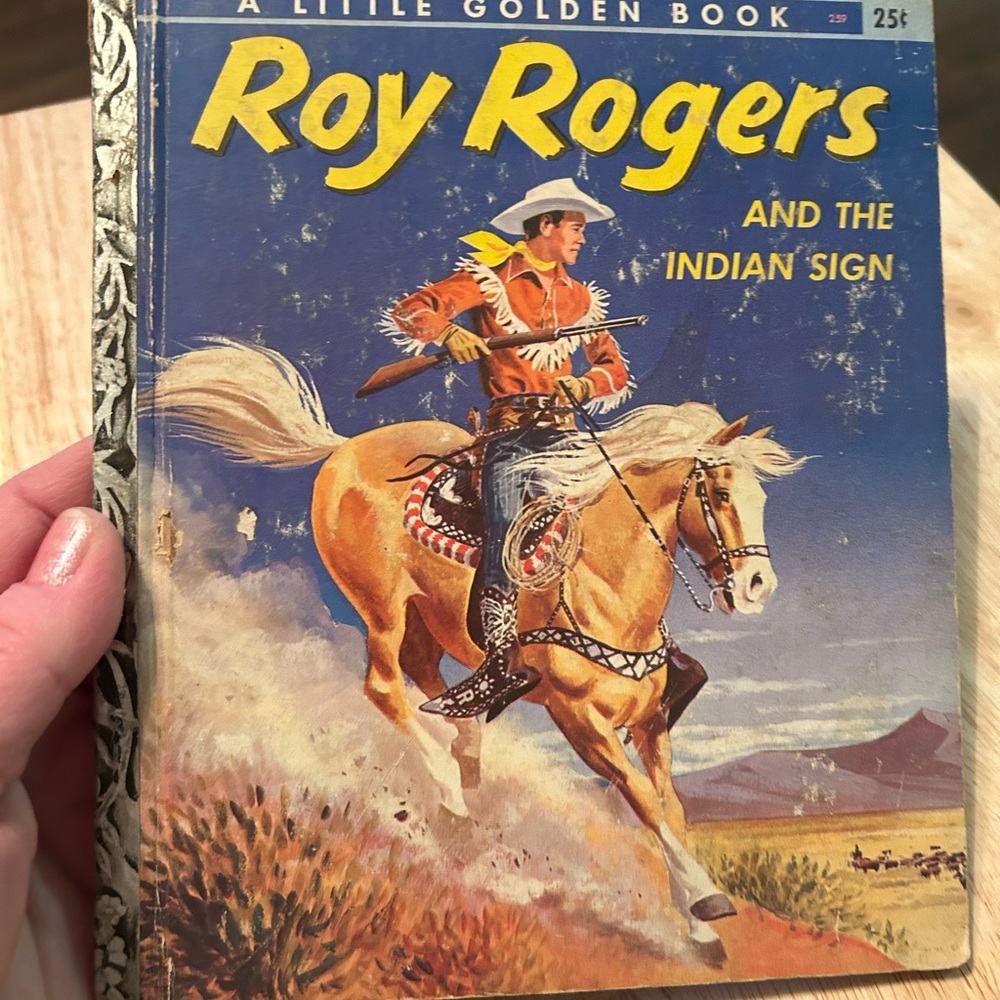 Roy Rogers and lone rangers, books.